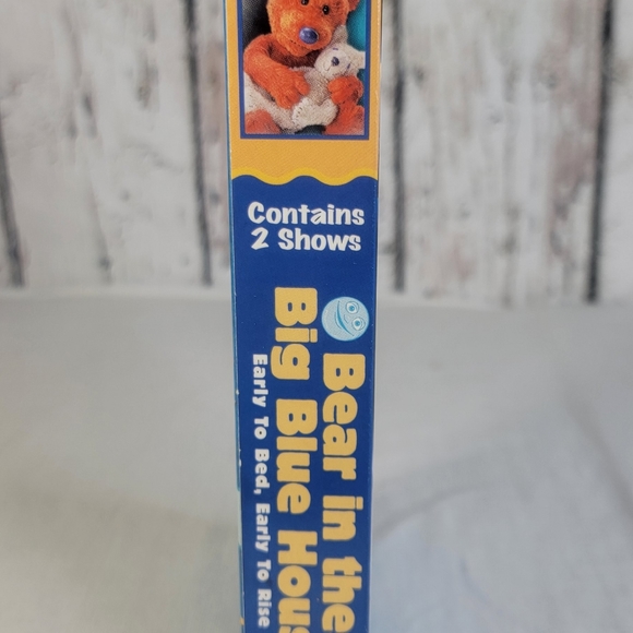 Bear in the Big Blue House - Early to Bed, Early to Rise [VHS] RARE Jim Henson - Picture 4 of 8